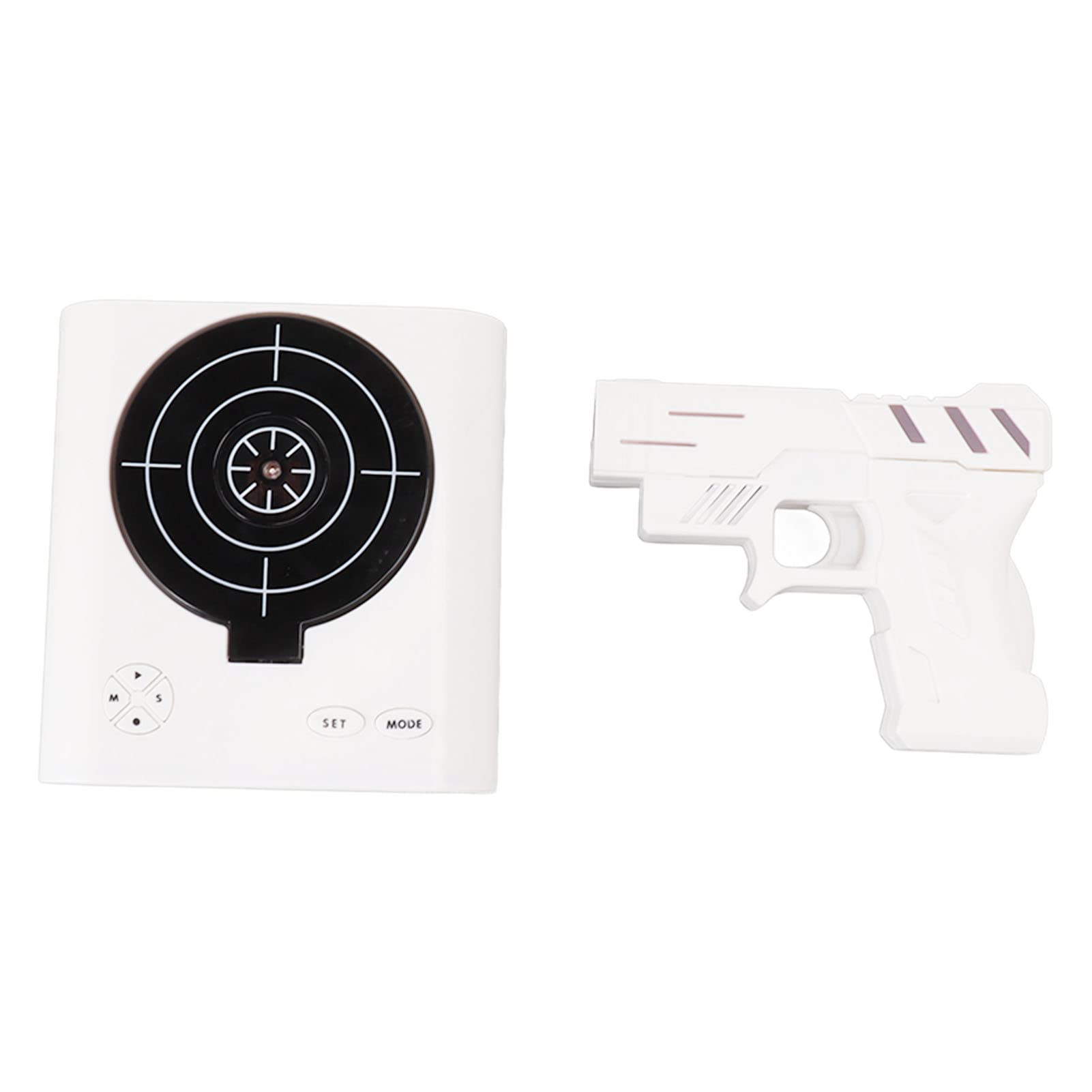 GOTOTOP Reloj Creativo de Pistola, Despertador de Pantalla LED Digital LED con 2 Modos de Alarma Interesantes para la Sala de Estar de la Oficina del Dormitorio en Casa