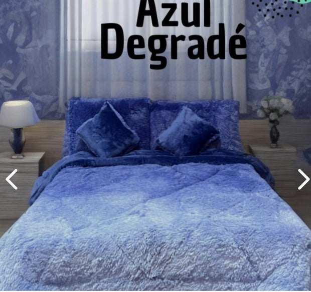 Cubrelecho Peluche Cosmohogar